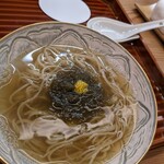 割烹 市川 - かけ蕎麦