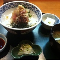 季節料理　根本 - あじたたき丼８００円