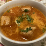 Indoya Restaurant - トマトスープ