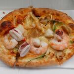 ピザ・ロイヤルハット - 料理写真:シーフードピザ SS (税込)720円→620円 (2023.02.04)