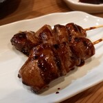炭火串焼 らくだ - 肝タレ焼き