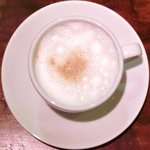 キッチャーノ - 本日のランチ+カフェ 1500円 のカプチーノ