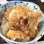 和食処割烹茶々 - アナゴ丼アップ