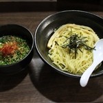 我流麺舞 飛燕 - ＃１８３ ＠白湯トロ冷塩つけ麺（細麺150g）６００円