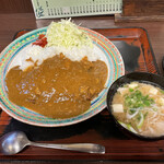 大八 - カツカレー＋豚汁