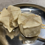 横浜おでん ちび太1号 - 横浜シュウマイ串〈2コ〉200円