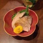 旬鮮炭火焼 獺祭 - あん肝の旨煮