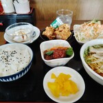 中華料理 四川 - 香楽セット　￥800