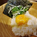 Daruma - セット　卵かけご飯　￥180