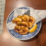 旬鮮炭火焼 獺祭 - 芝えび唐揚げ