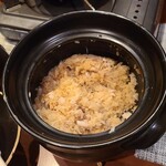 旬鮮炭火焼 獺祭 - 鯛めし