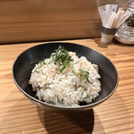 めん 呼白 - 和えご飯