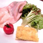 キッチャーノ - 本日のランチ+カフェ 1500円 の前菜の盛り合わせイタリア風