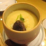 鮨処 音羽別館 - 河豚白子の茶碗蒸し