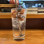 真面目焼鳥 助平 - 梅チューハイ