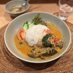 Rojiura No Matahari Chongu Xondu Xa-Sui Xtsu - タイカレーランチ