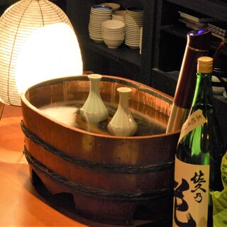 日本酒は店主が愛して止まない酒、一種類だけ