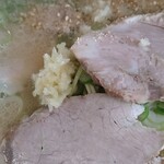 江ちゃんラーメン - ニンニクは一欠♪