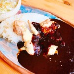 Yuuboku Minzoku - チキンチーズ黒カレー