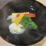 味ひろ - [吸い物]
      伊勢海老葛たたき