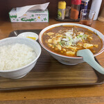 196104399 - 麻婆麺とライス