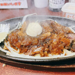 １．２．さんきち - お昼のステーキ_¥1,130
