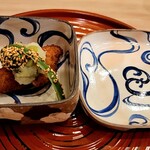 馬車道 大かわ - ハタのフライ