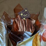 楽菓往来 都古水月 アンジェ・ブーシェ - 生チョコモンブラン　３７０円