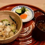 馬車道 大かわ - 食事一式