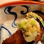 馬車道 大かわ - キウイおろし