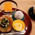 馬車道 大かわ - 甘味４種