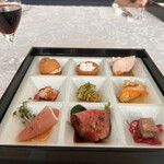 シーサイドホテル舞子ビラ神戸 - 前菜9種類の宝石箱