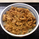Yoshinoya - 定番の牛丼並盛です。