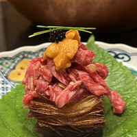 北新地しゃぶしゃぶすき焼き きらく - きらくのタルタル