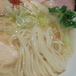 麺家 たけ田 - 麺の感じ