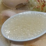 麺家 たけ田 - スープの感じ