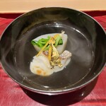 銀座 しのはら - 鯛かぶらのお椀