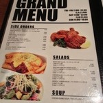 マンチズ バーガー シャック - アラカルトのメニュー