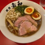 Mendokoro Suwa - 特製醤油煮干ラーメン