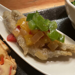 きんぼし - 志野コース（税込 3,410円）評価＝◎：3点盛り（ワカサギのエスカベッシュ）