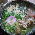 まんりょう - 料理写真:鍋焼きうどん750円