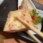 きんぼし - 志野コース（税込 3,410円）評価＝◎：3点盛り（オムレツ）