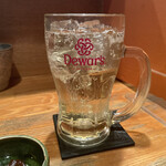 きんぼし - 志野コース（税込 3,410円）評価＝◎：デュワーズ・ハイボール（税込 429円）評価＝◯