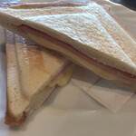 くまもと中央カントリークラブ - ハムチーズホットサンド