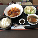 中国料理天花 - 酢豚ランチ　９００円　