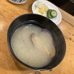 蒔田鮨 - アサリの味噌汁