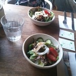 麦浪 - ランチセットのサラダ