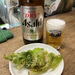 Nishiguchi Saketen - 瓶ビール大とふきのとう
