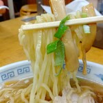 松食堂 - メンマとネギの食感がナイス