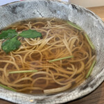 蕎麦に銘酒 蔵美庭 - かけ
